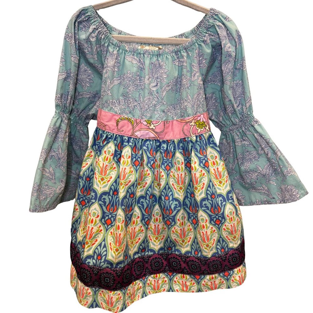 Matilda Jane Secret Fields “Paisley Petals” Blouse – Girls Size 6